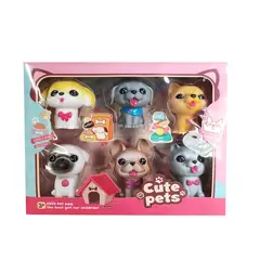 GENERICO - Perros Cachorros Figuras Juguete Para Niños G