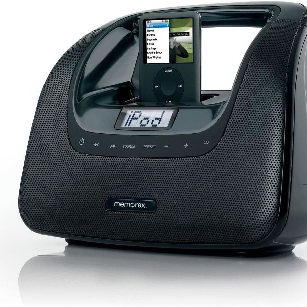MEMOREX - radio cartera control remoto   color negro y rosado