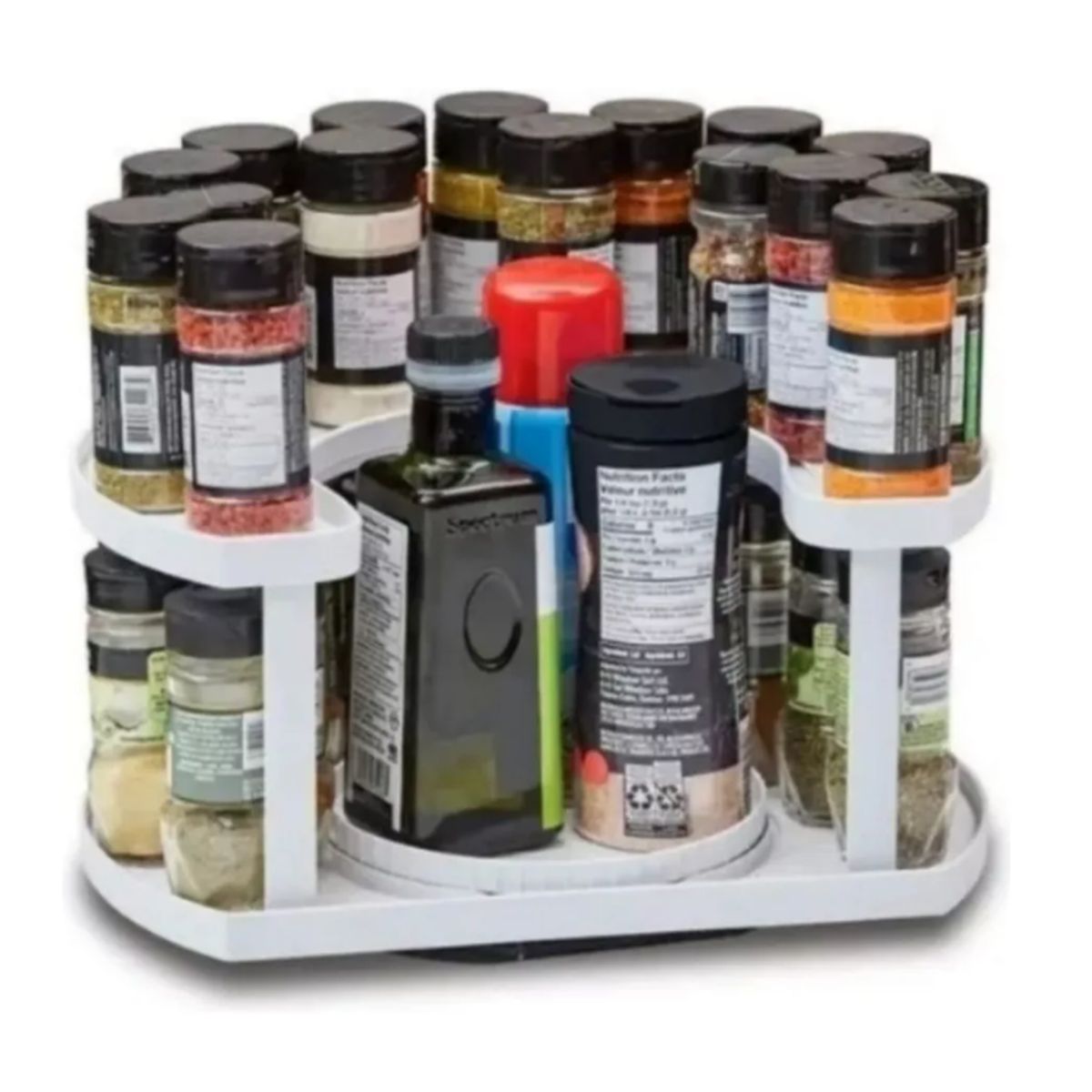 GENERICO - Organizador Especiero 2 Niveles Giratorio