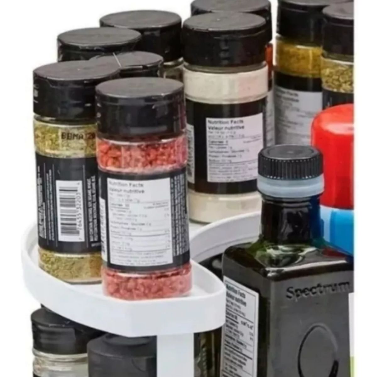 GENERICO - Organizador Especiero 2 Niveles Giratorio