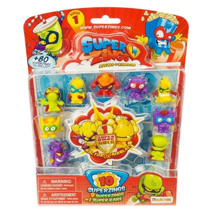 M - Super Zings Blister 10 Pack
