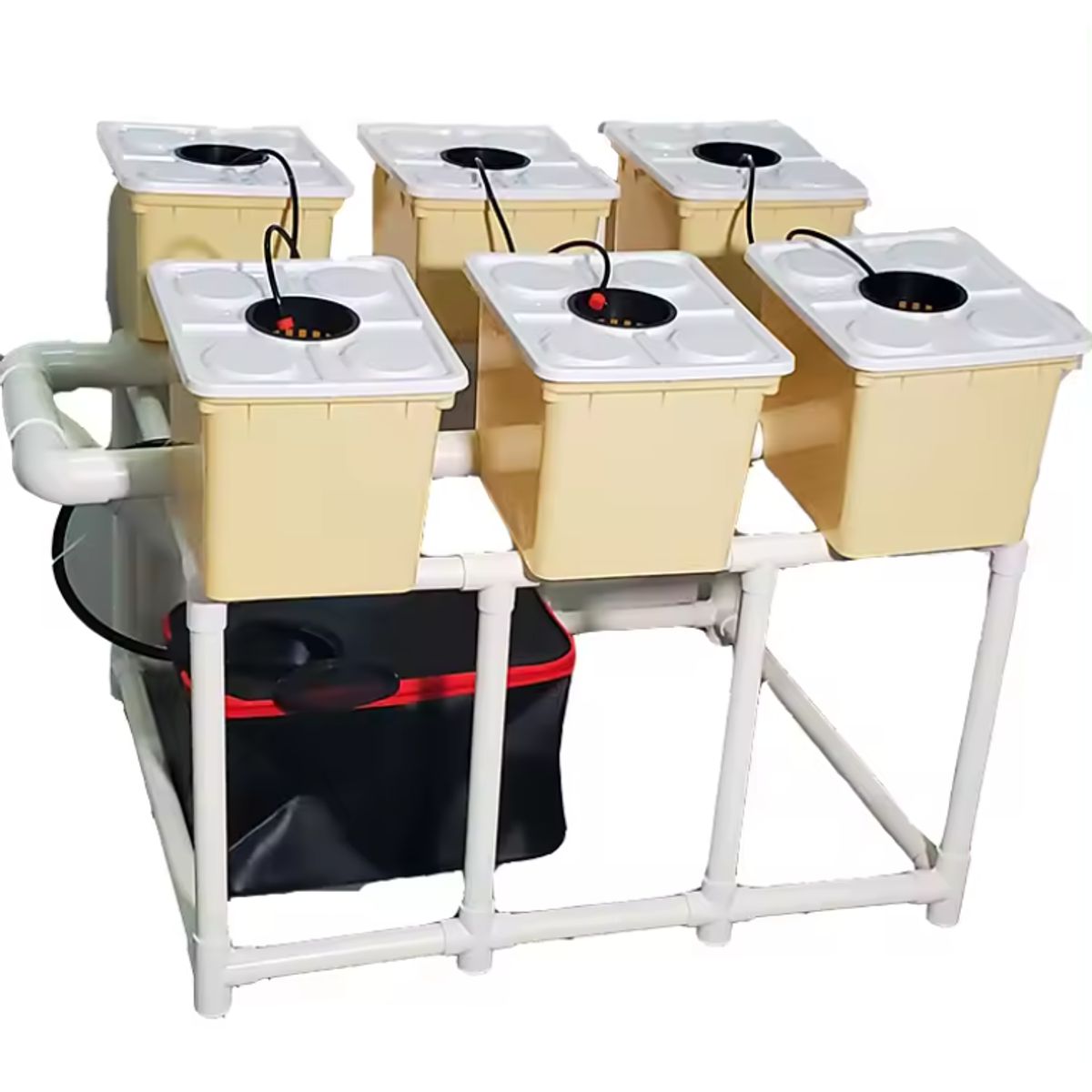 GENERICO - Sistema Hidropónico Dutch De 6 Cubos