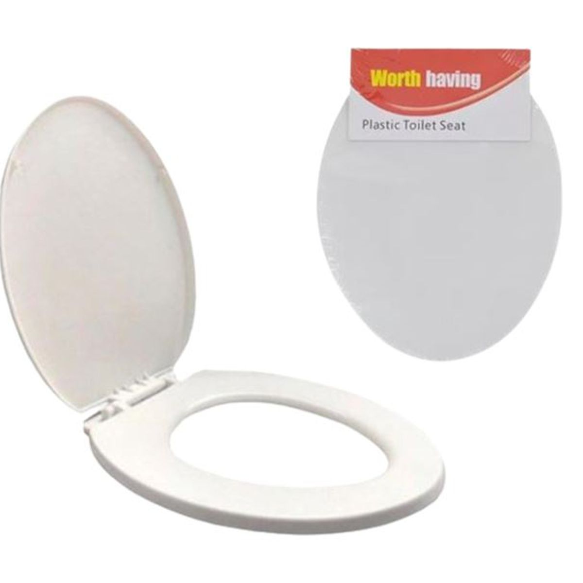 GENERICO - Asiento Y Tapa De Cierre Lento Wc Inodoro Baño