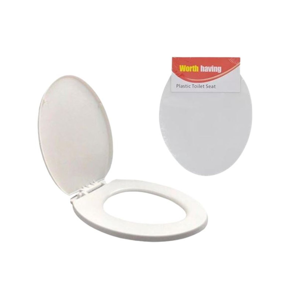 GENERICO - Asiento Y Tapa De Cierre Lento Wc Inodoro Baño