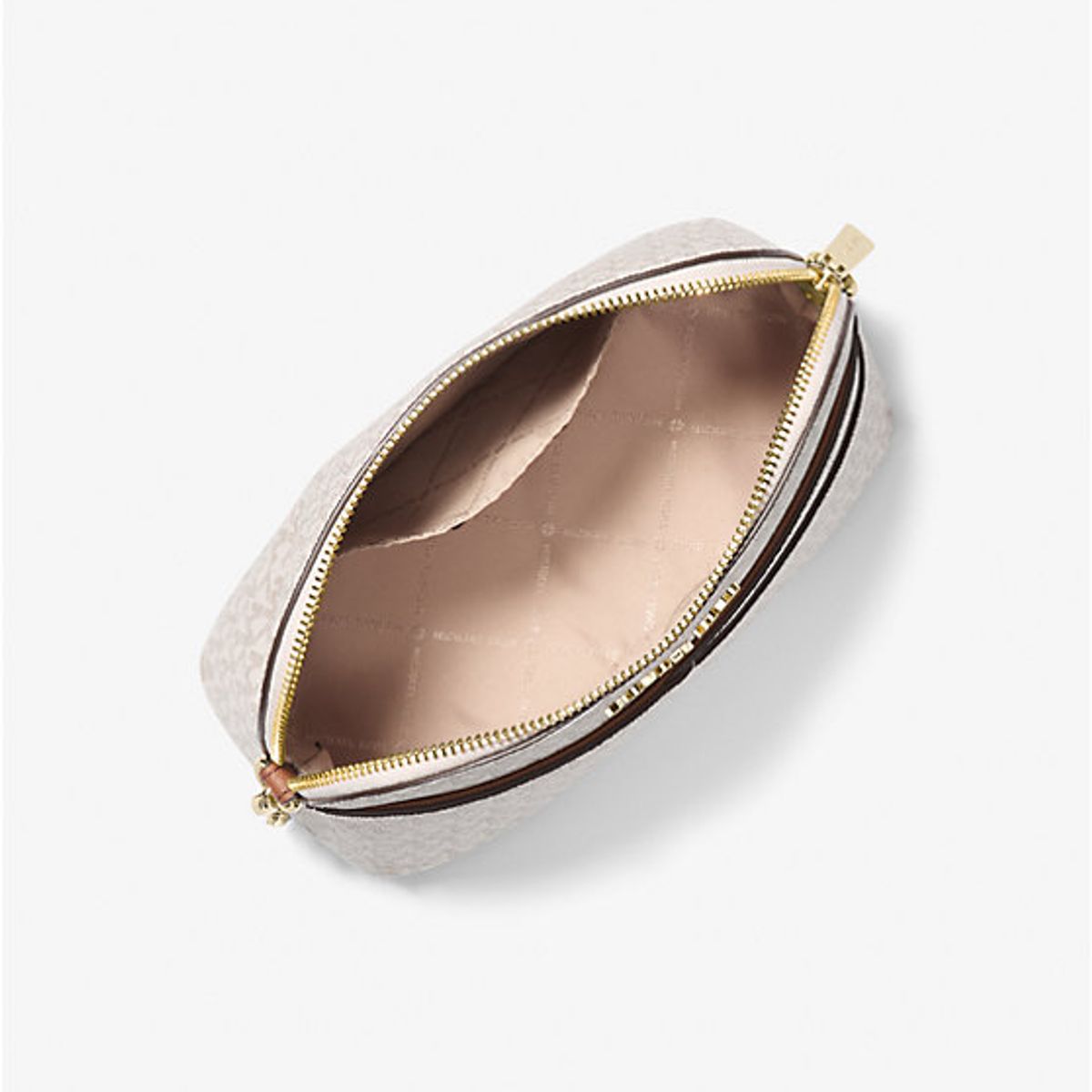 MICHAEL KORS - Michael Kors Crosboddy Bandolera Jet Set Travel Medium Dome Vainilla