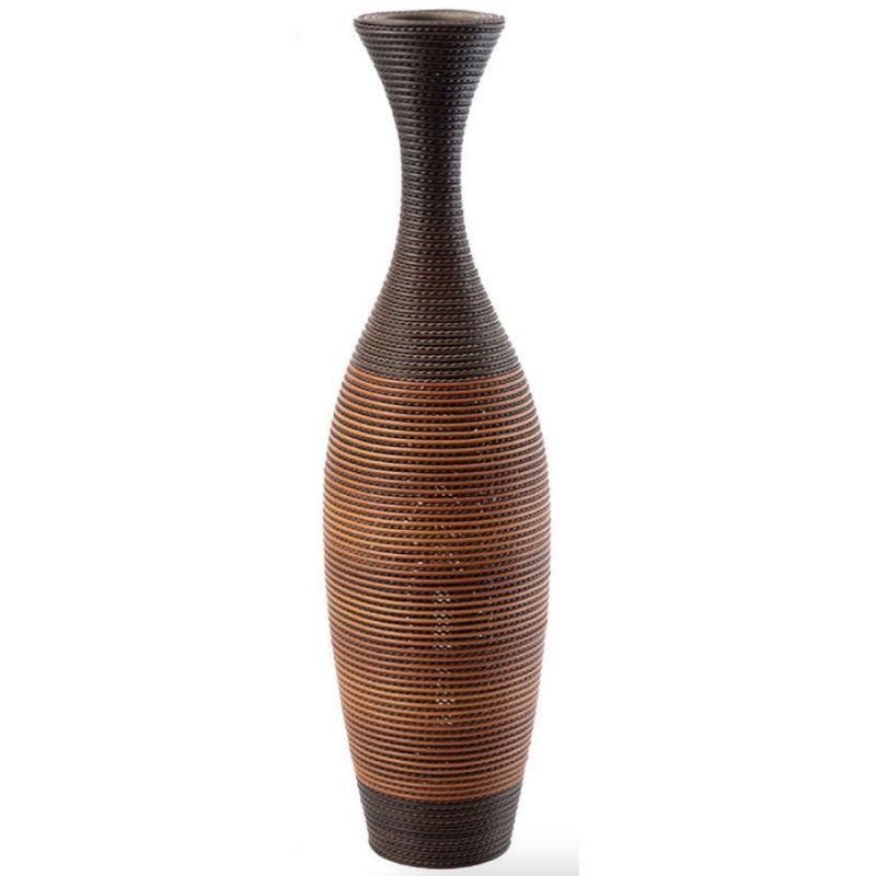 GENERICO - Florero Jarron Decorativo Florero Tejido Moderno 100cm M17