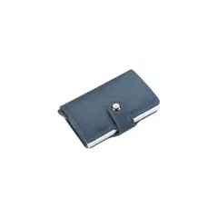 GENERAC - Billetera Rfid Cuero Pu Minimalista Hombre Mujer Tarjetero
