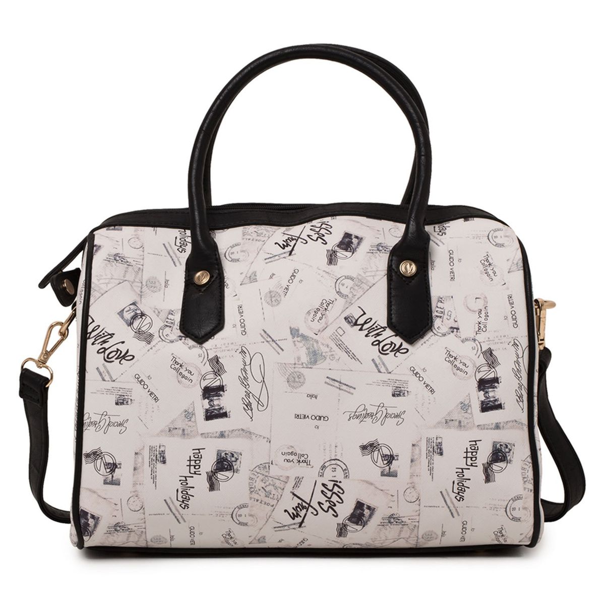 GUIDO VIETRI - Cartera de Hombro - Guido Vietri- bicolor blanco