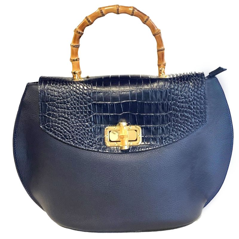 GENERICO - Cartera  Azul   100% cuero