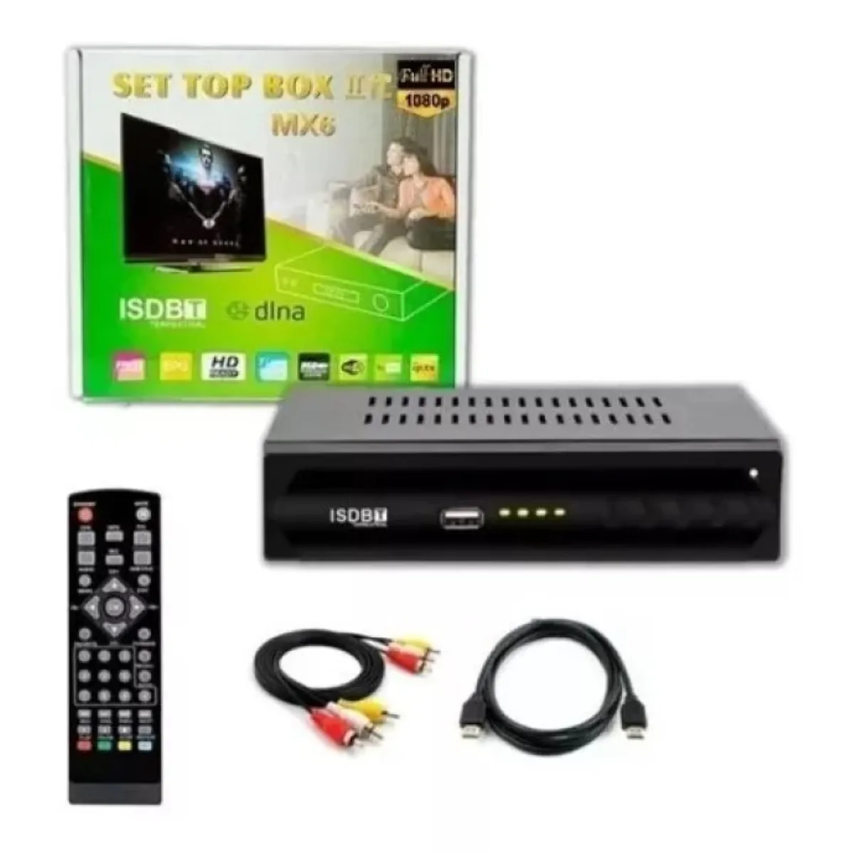 SMARTY - Sintonizador Tv Digital Hd ISDBT Para Televisores Antiguos