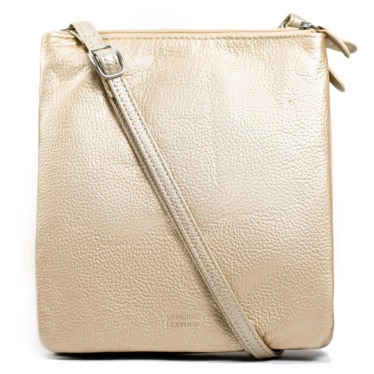 GIANI BERNINI - Cartera de hombro Giani Bernini - cuero dorado