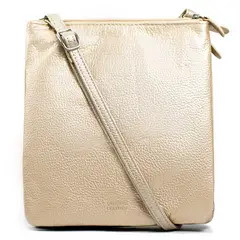 GIANI BERNINI - Cartera de hombro - cuero dorado