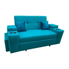 DKORA - SOFA CAMA CON POSAVASOS