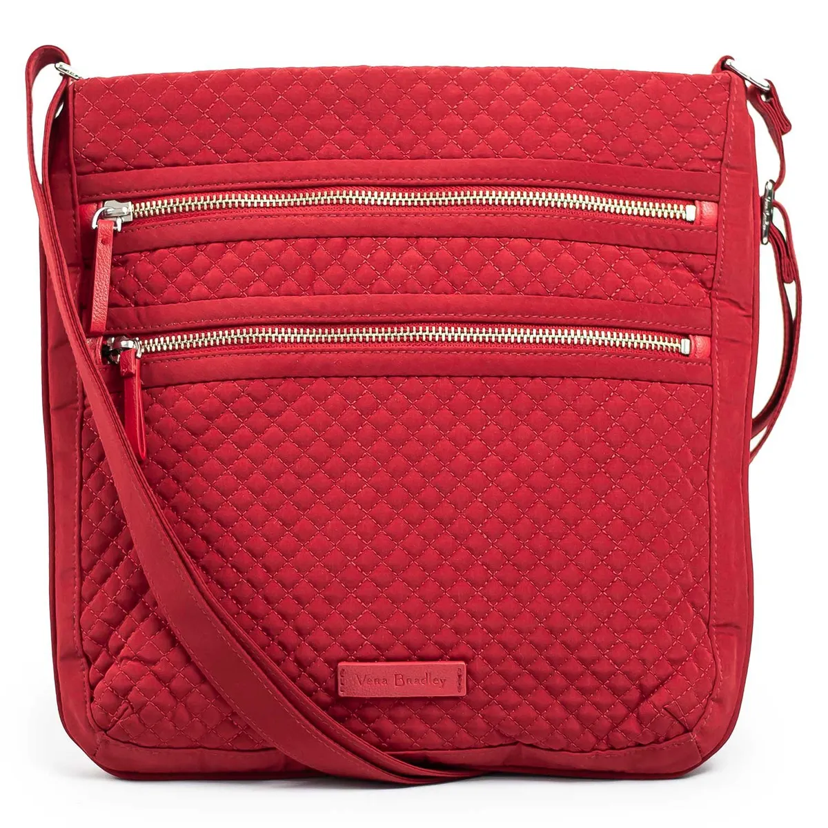 VERABRADLEY - Cartera de hombro Vera Bradley - textil color rojo