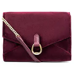 POLO RALPH LAUREN - Cartera de hombro Polo - color conchevino