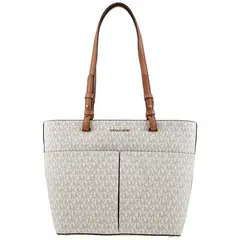 MICHAEL KORS - Cartera Jet set travel pocket tote Vainilla