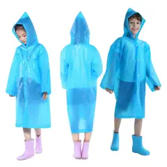 UTILISIMO - Poncho Unisex Capa Impermeable Portátil Lluvia Viento Azul