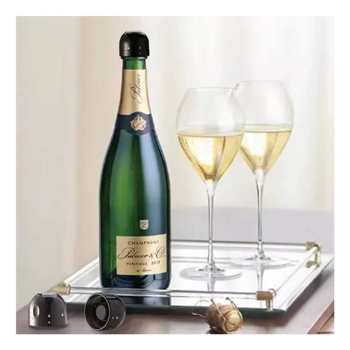 ZG STORE - 2pcs Tapa Vino Tapón Al Vacío Champagne Espumante Champaña