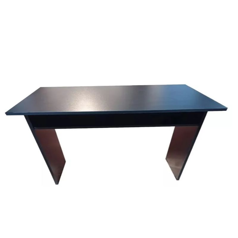 GENERICO - Escritorio  Melamina Negro mate 120cm largo.