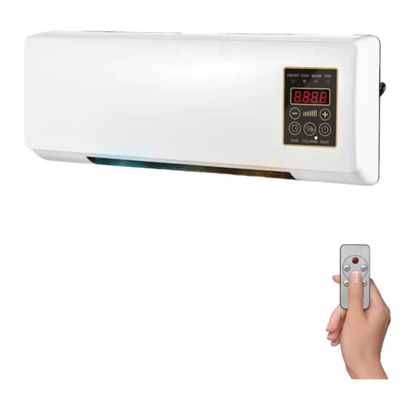 GENERICO - Calefactor Aire Acondicionado Control De Pared Frío Calor