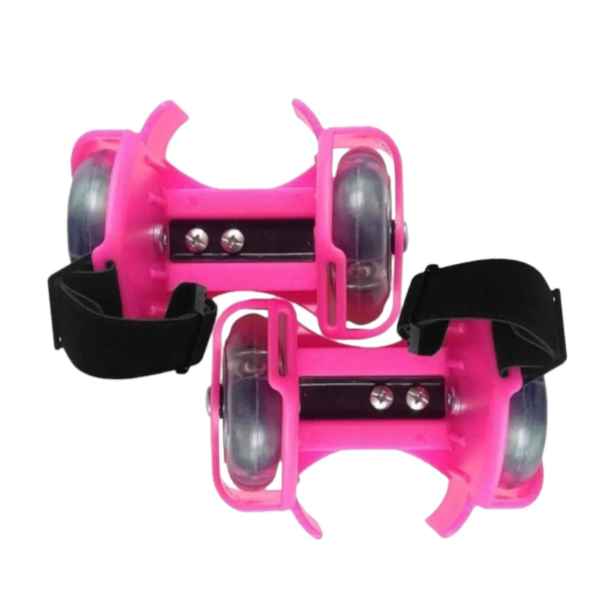 GENERICO - Patines Ajustable Con Luces Led Para Zapatillas AZUL