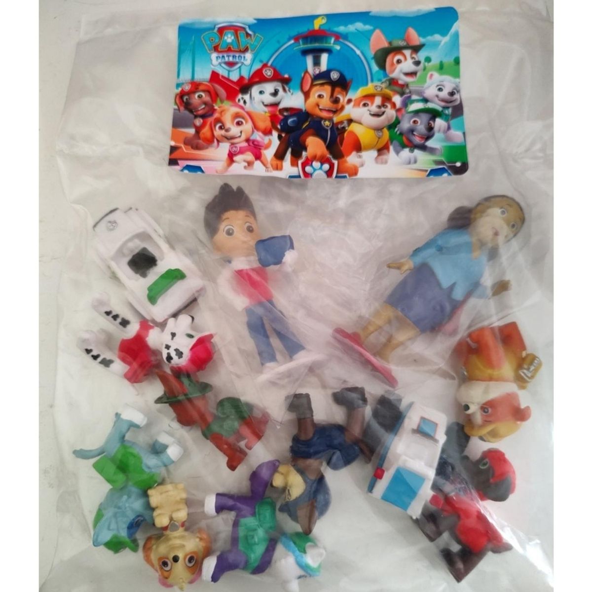 UNIVERSAL - Pack 12 Figuras Patrulla Canina Pvc Duro