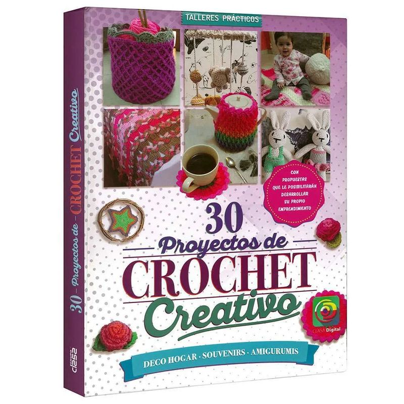 LEXUS - Libro 30 Proyectos Crochet Creativo - Nuevo Y Original - Lexus