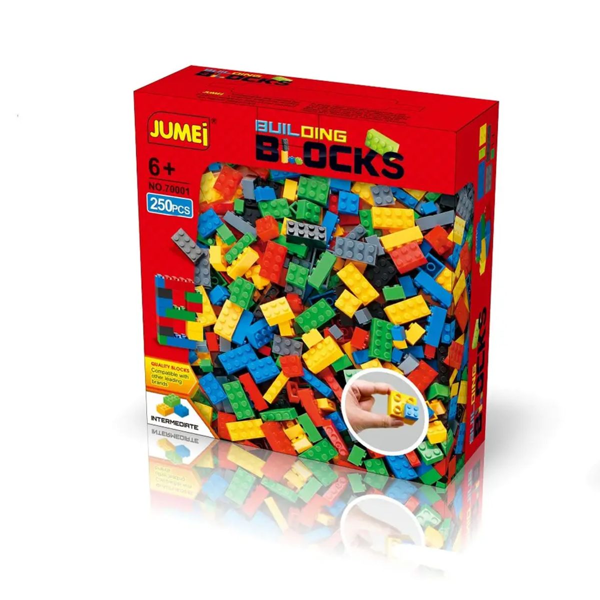 JUGUETERIA - Bloques de construccion 250 piezas
