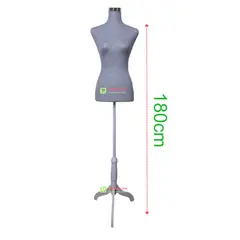 GENERICO - Torso Maniqui Dama Con Pedestal Para Sastre Costura Modista
