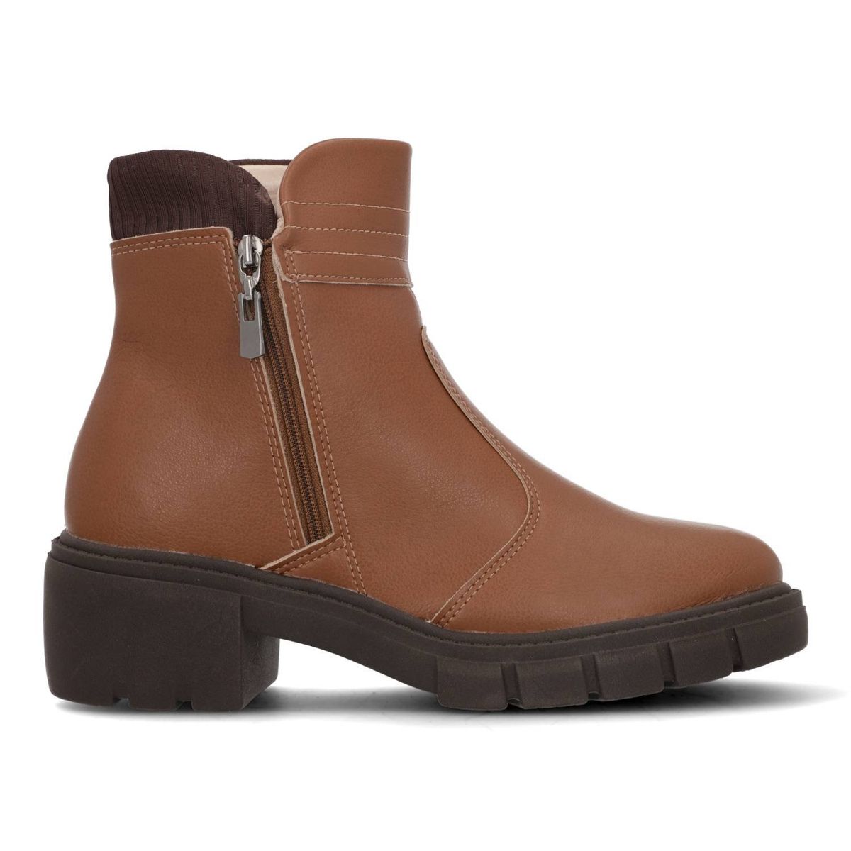 BEIRA RIO - Botin Mujer Marron Beira Rio