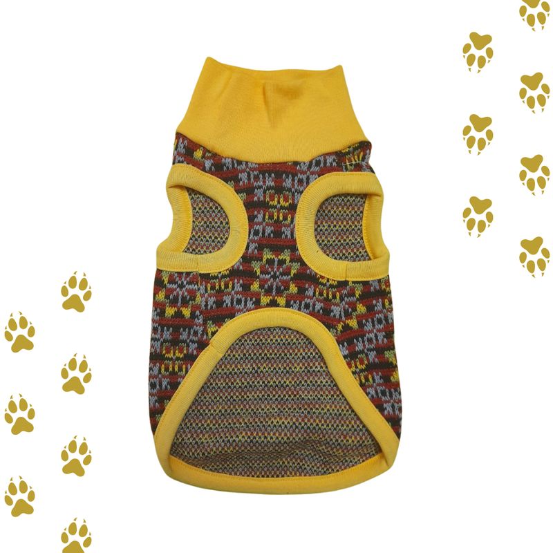 KIMBA - CHALECO MASCOTA –  AMARILO TALLA  S