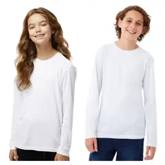 UTILISIMO - Pack 6 Camisetas Polar Primera Capa Invierno Niña