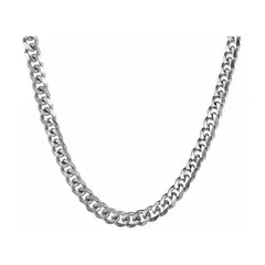 ZG JOYAS - Collar Cadena Hombre Acero Inoxidable Grumet 7mm 50cm 60cm