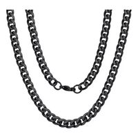Collar Cadena Hombre Acero Inoxidable Grumet 7mm 50cm 60cm
