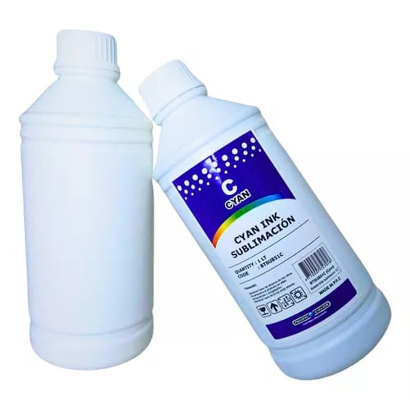 PACIFIC COLOR - Tintas Para Sublimación 1000 ml Calidad Premium