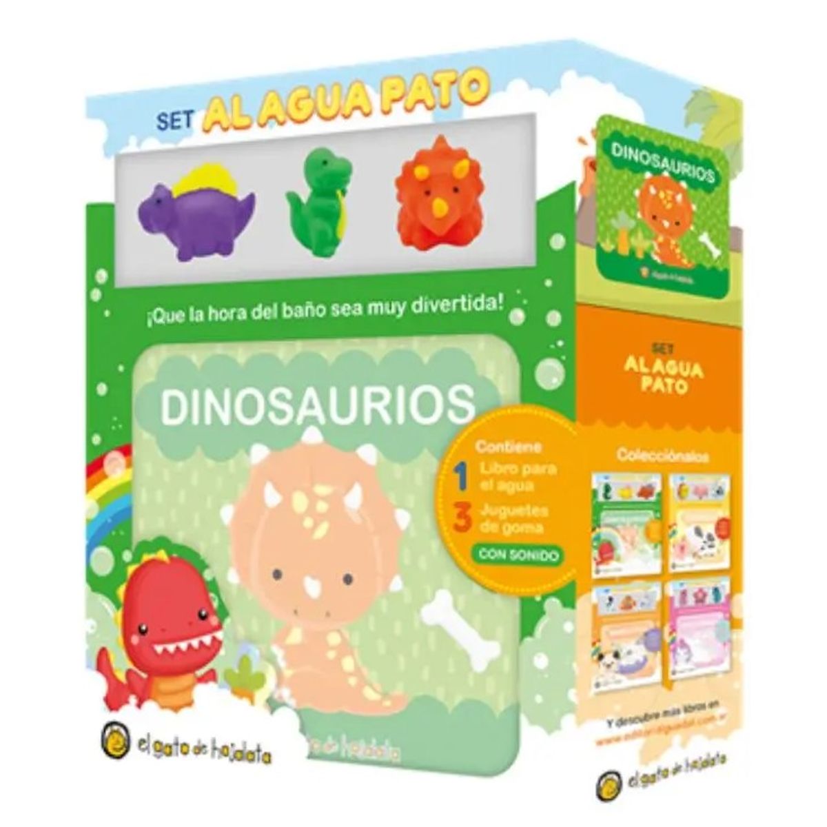 EL GATO DE HOJALATA - Libro Al agua pato - Dinosaurios - El Gato De Hojalata