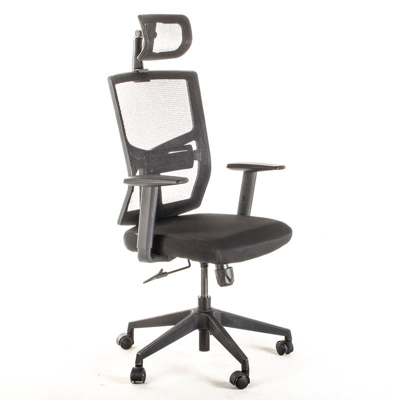 MIKRA - Silla BIT-2 Reclinable con Cabecero y Apoyo Lumbar Regulable