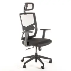 MIKRA - Silla BIT-2 Reclinable con Cabecero y Apoyo Lumbar Regulable