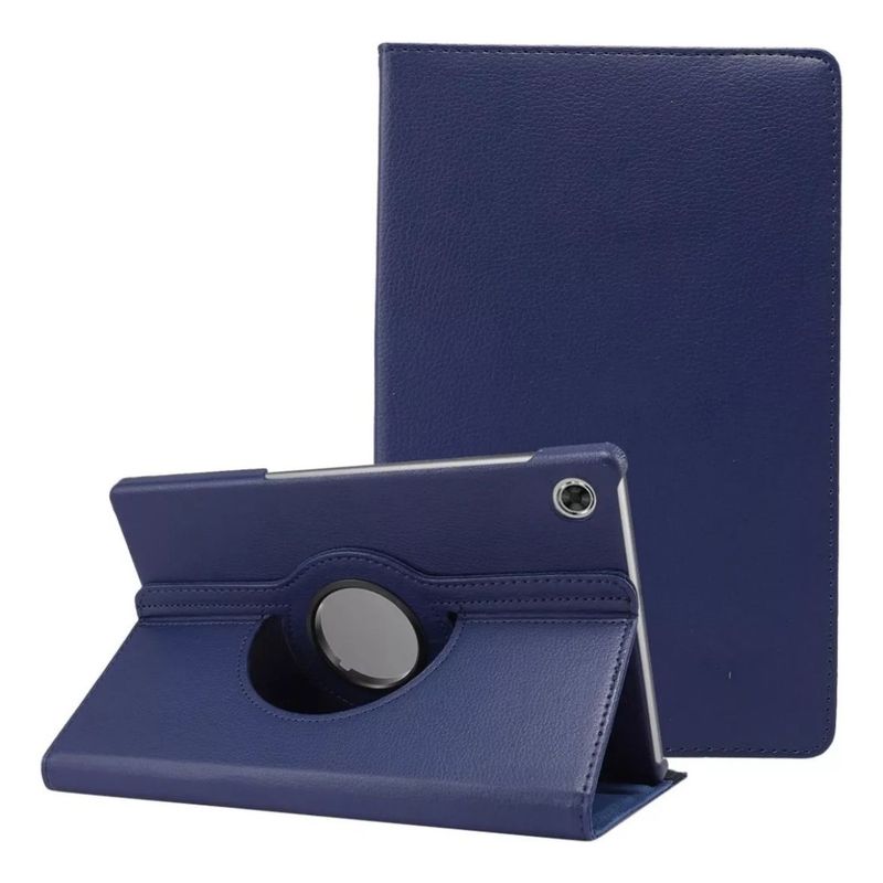 GENERICO - Funda De Tablet Giratoria 360° Para iPad 10.2 7ª 8ª 9ª Gen Azul