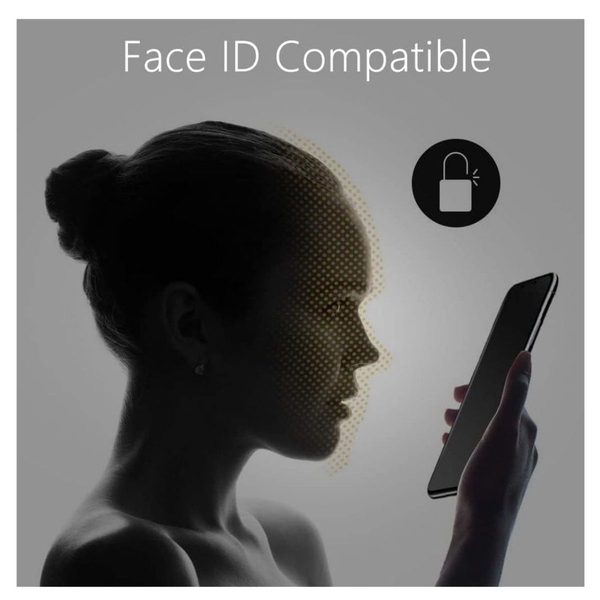 GENERICO - Lamina de Vidrio Templado Antiespia Para iPhone 15 Plus