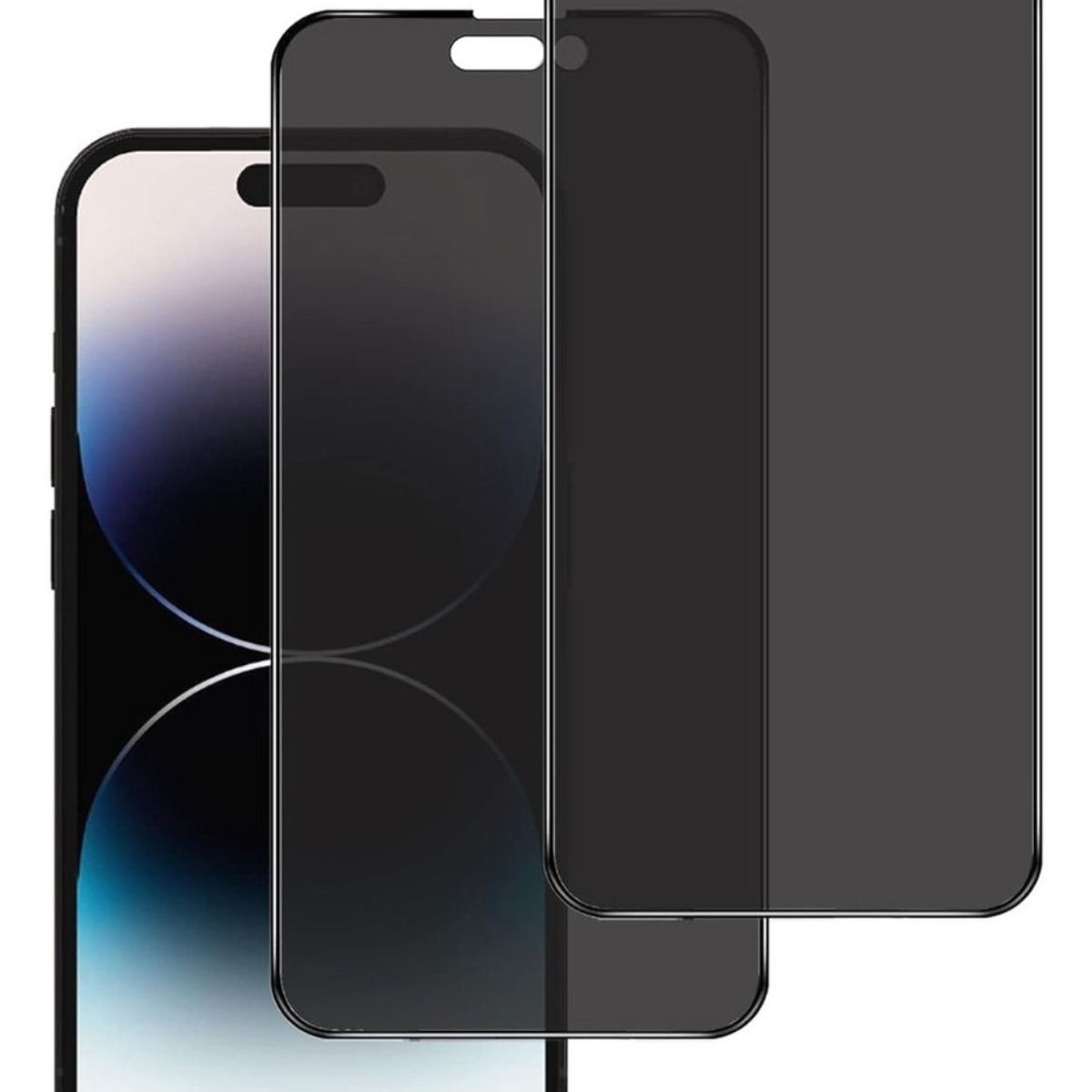 GENERICO - Lamina de Vidrio Templado Antiespia Para iPhone 14 Pro