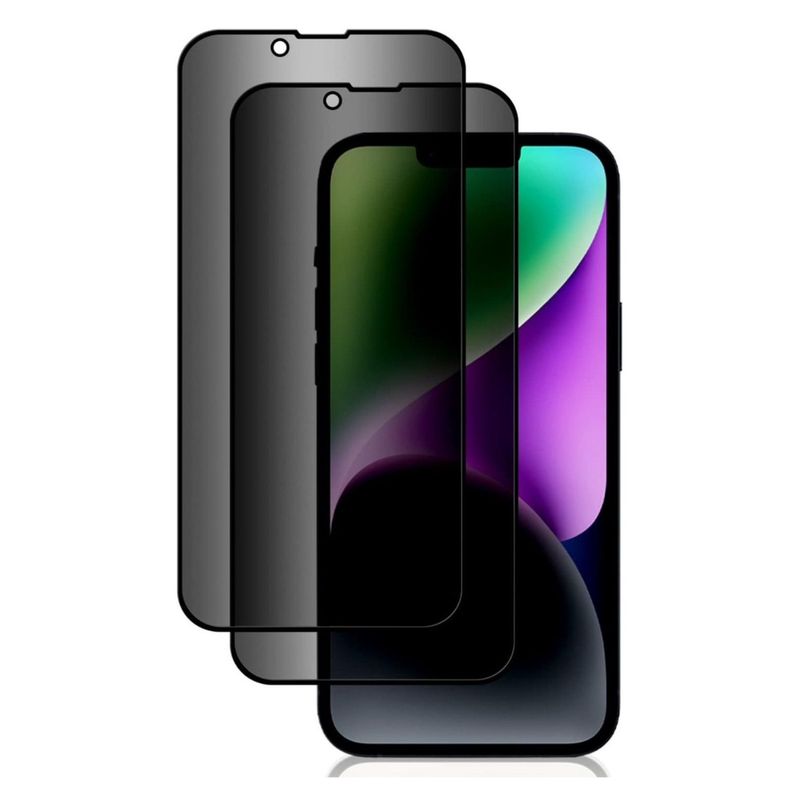 GENERICO - Lamina de Vidrio Templado Antiespia Para iPhone 14 Plus
