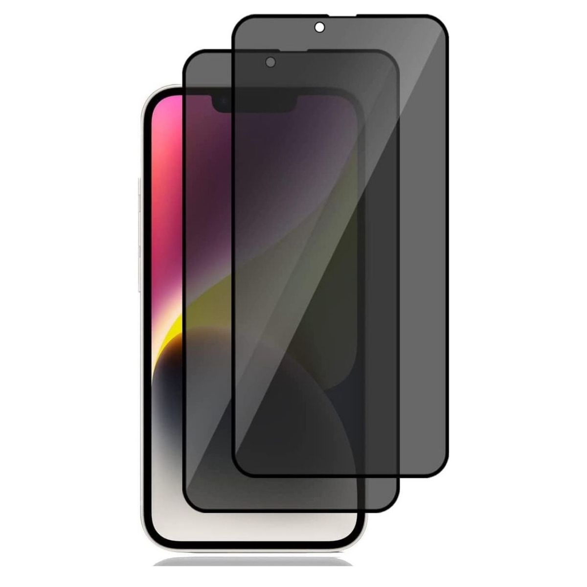 GENERICO - Lamina de Vidrio Templado Antiespia Para iPhone 13