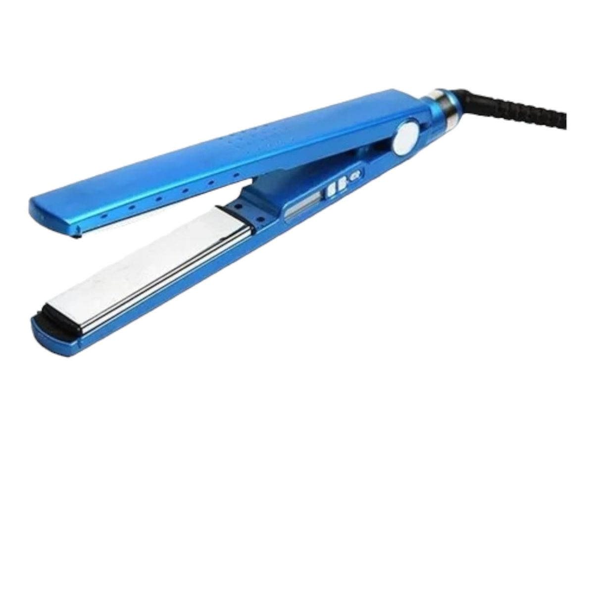 GENERICO - Alisadora Profesional De Pelo Nano Titanio 450° F Celeste