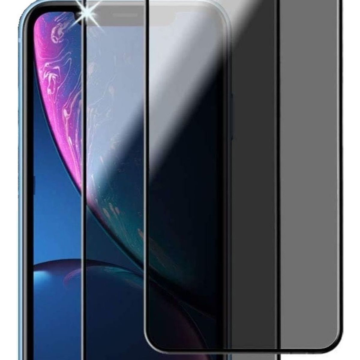 GENERICO - Lamina de Vidrio Templado Antiespia Para iPhone 11