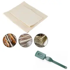 GENERICO - Paño De Lino M 75x45 cms Para Fermentación Masa Madre Pan Repostería +