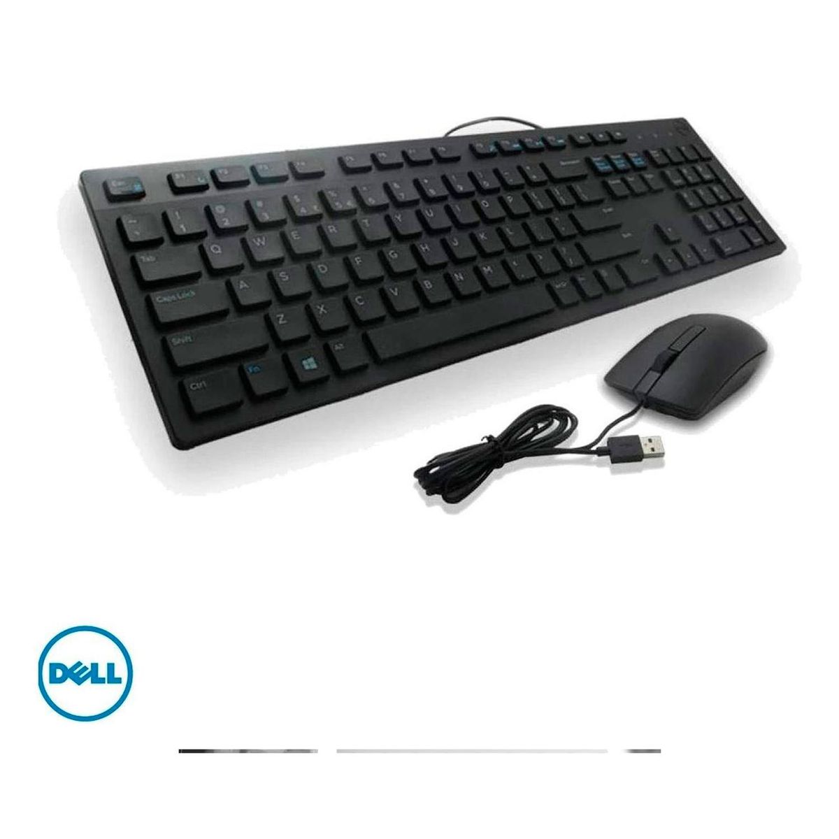 DELL - Kit Teclado + Mouse Dell Km300c Alambrico 105 Teclas Español