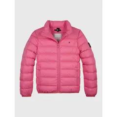 TOMMY HILFIGER - Parka Acolchada Solid Unisex Rosado