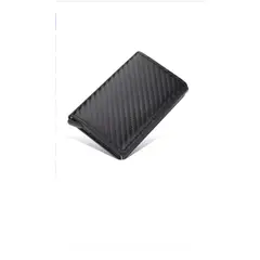 GENERICO - Billetera Minimalista Con Porta Tarjetas Protección Rfid Negro