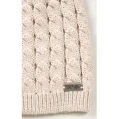 POLEMIC - Gorro de lana mujer relax tejido suelto